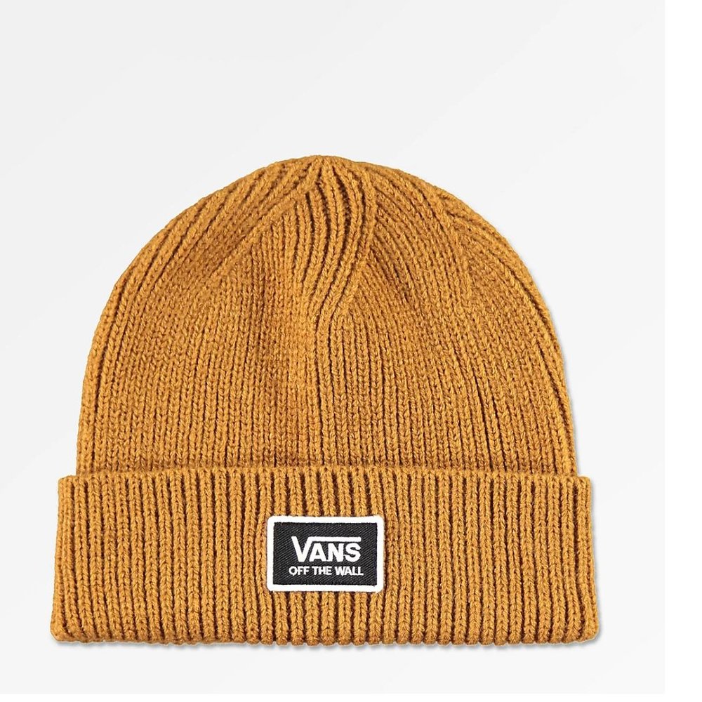 Vans Falcon Beanie in Mustard